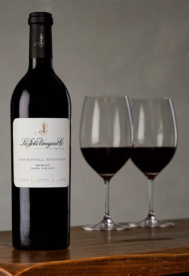 La Jota Vineyard Co. 2008 Howell Mountain Merlot