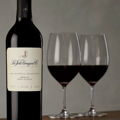 La Jota Vineyard Co. 125th Anniversary October Offer  2005 Howell Mountain Merlot